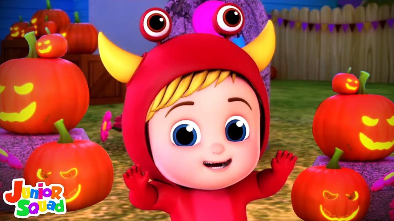 Ha Ha It's Halloween Night, Spooky Cartoon and Songs for Kids