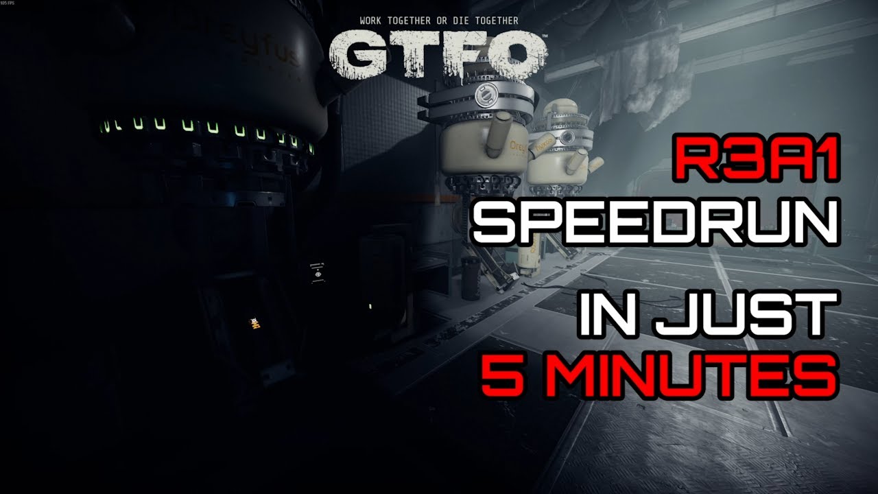 [GTFO] Speedrun - R3A1 in 5:05 [World Record]