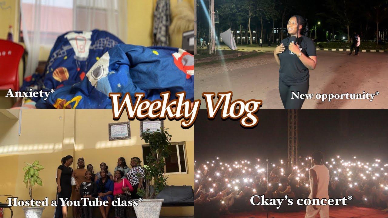 HOSTED THE BIGGEST YOUTUBE CLASS IN ABUAD, I MET CKAY, NEW OPPORTUNITY & MORE || ABUAD FINALS #16