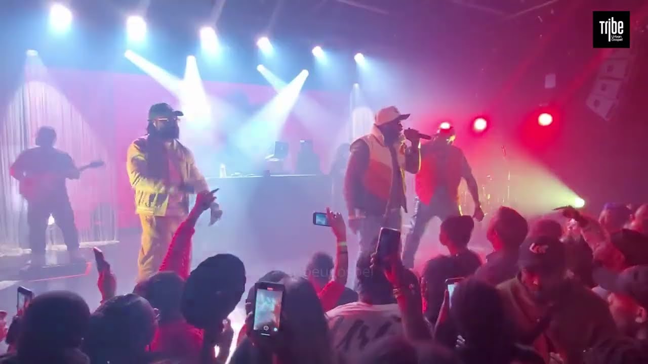 Y du V feat Bigty & Le Psalmiste  - 3 P (Live @La place) #yduv #paris #concert #rapgospel #afrotrap