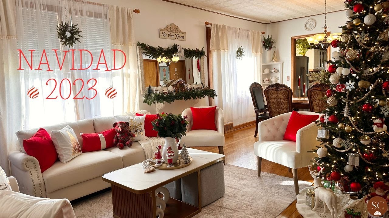 NUEVA decoración NAVIDEÑA🎄NUEVA mesa de CENTRO🎄CHRISTMAS DECOR 2023🎄SENCILLO Y ELEGANTE✨#soniaceli
