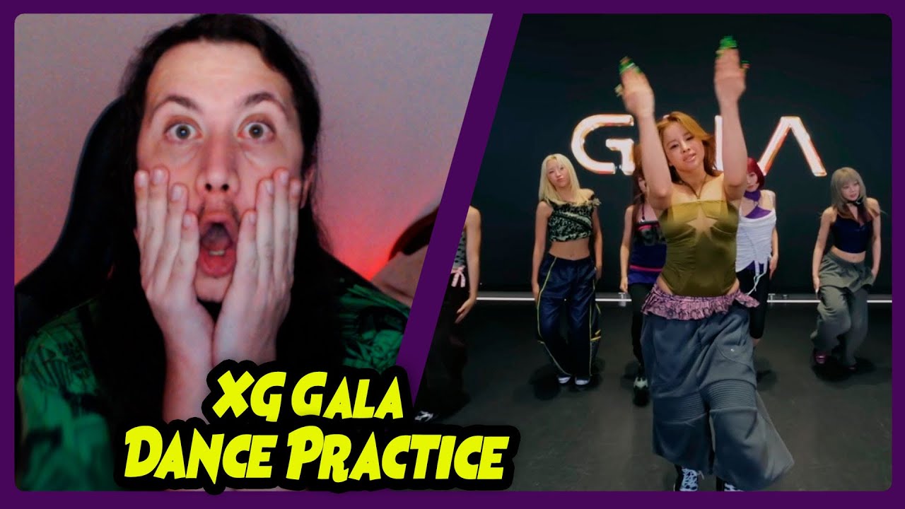 XG - GALA (Dance Practice Moving ver.) | REACT DO MORENO