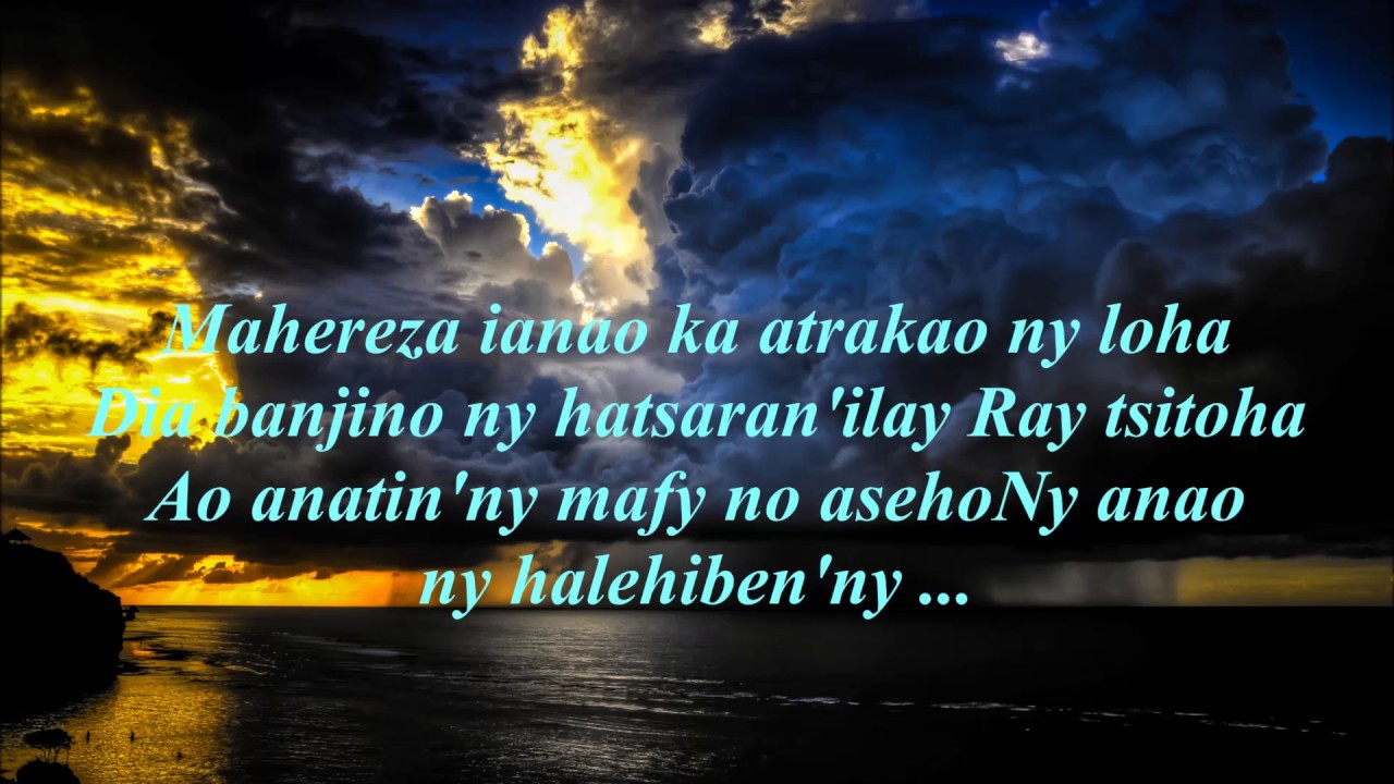 Lokon-danitra - Ndriana RAMAMONJY - KARAOKE