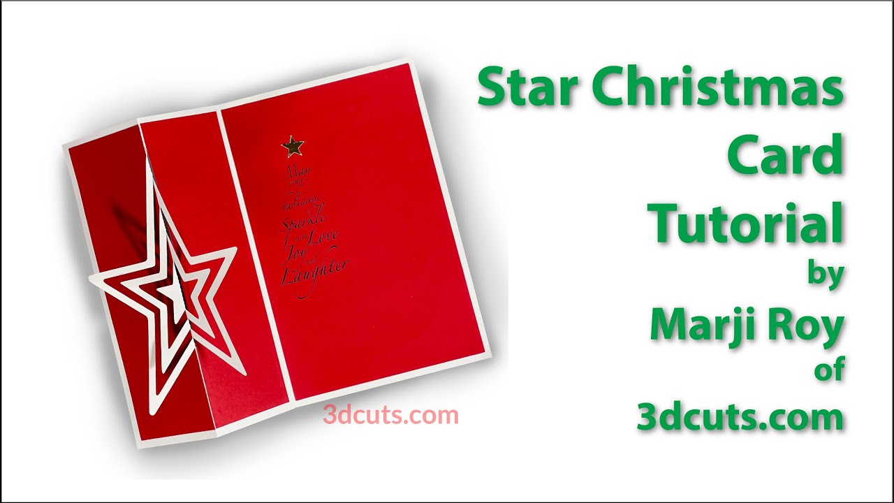 Star CHristmas Card Tutorial