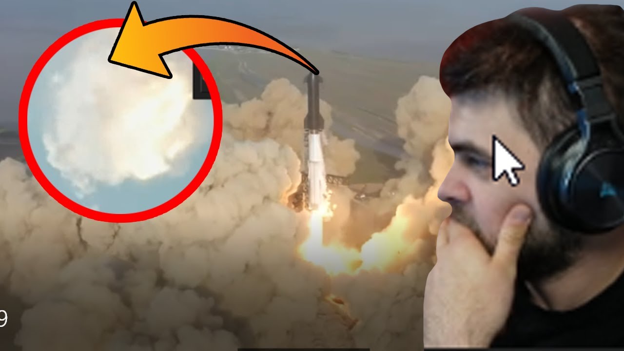 Moja reakcja na start Starflight SpaceX który po chwili...