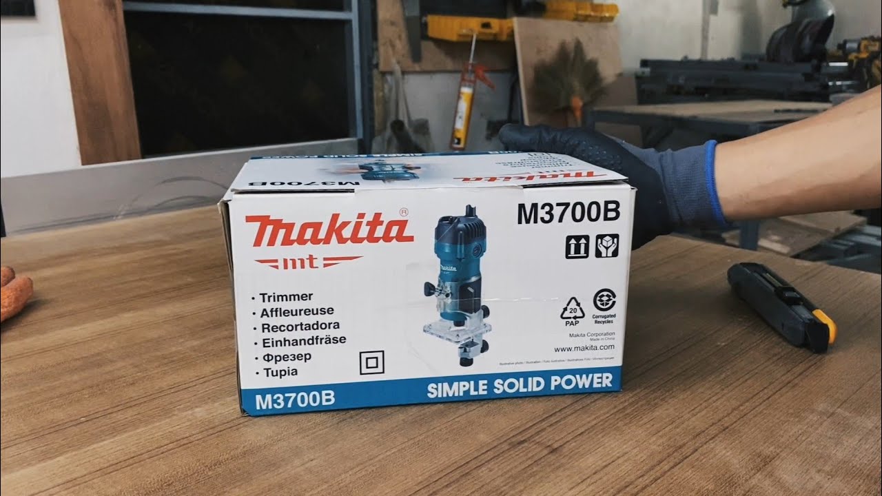 แกะกล่องทริมเมอร์ Makita MT M3700B