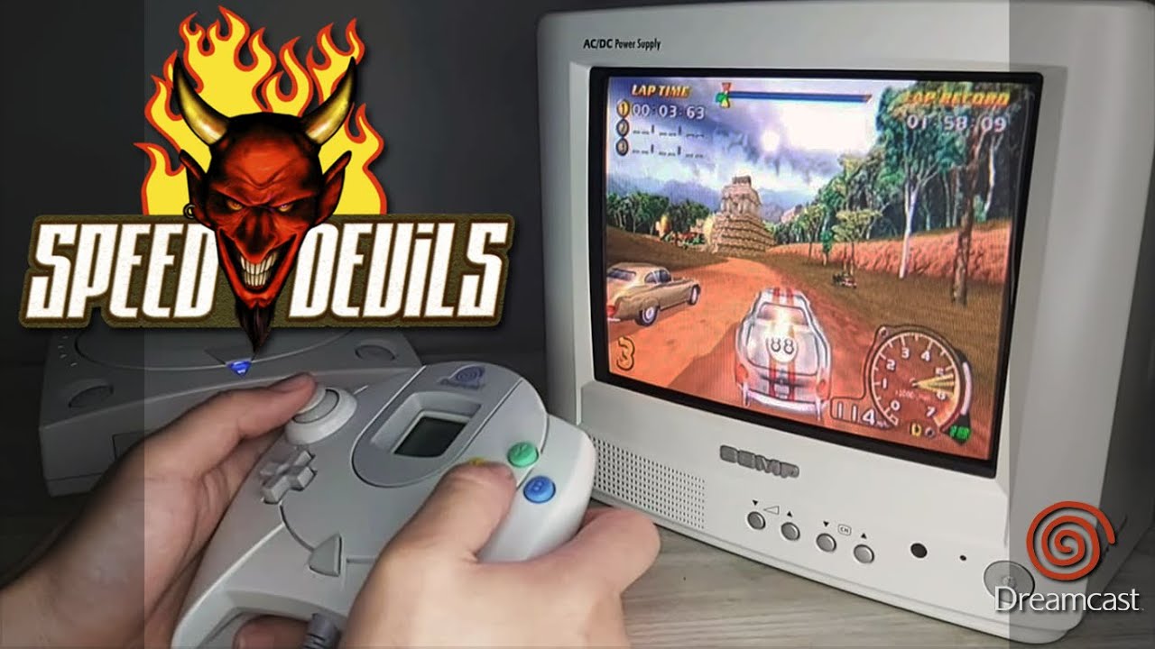 Speed Devils - Dreamcast Gameplay - CRT