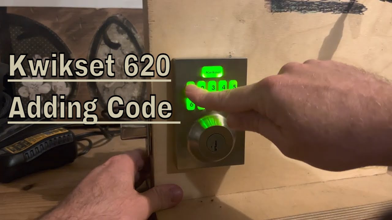 Kwikset Home Connect 620 — Добавление кодов