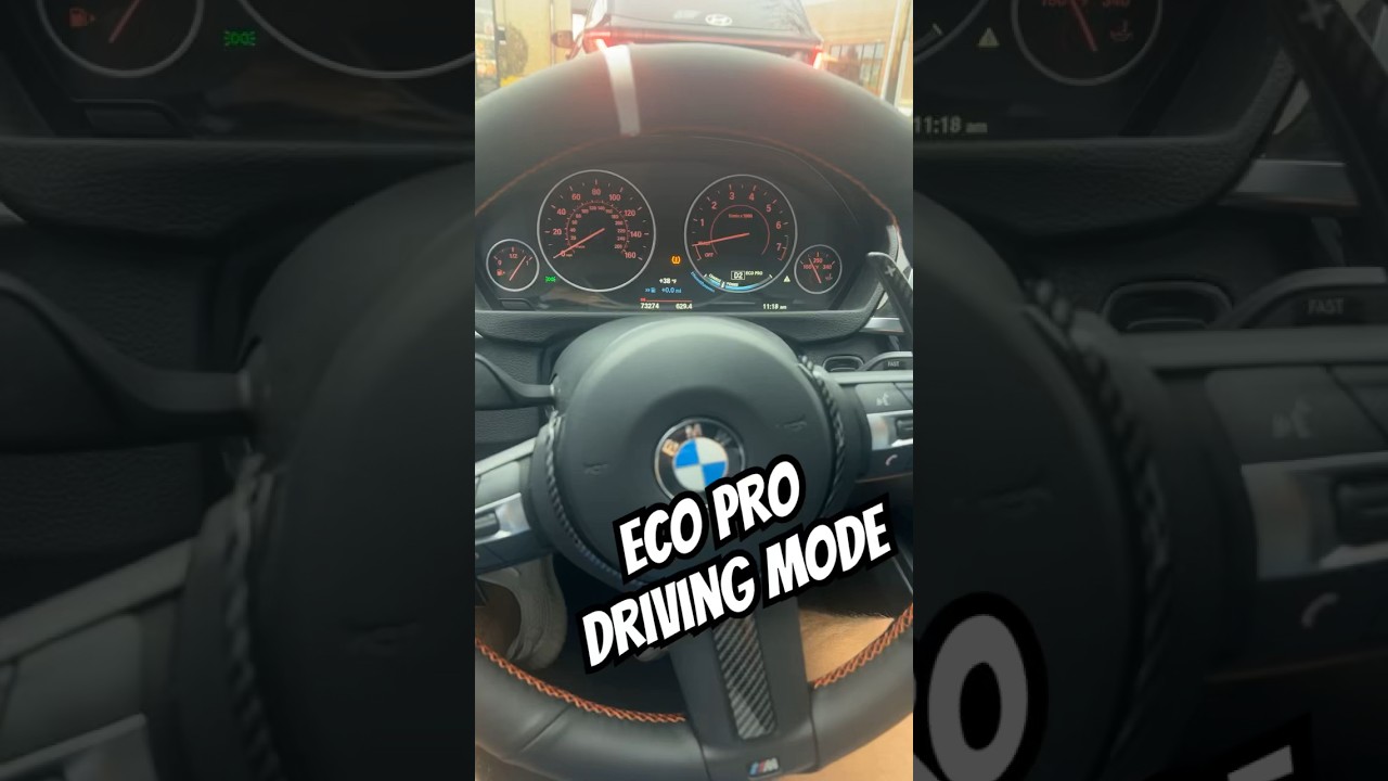 Why doesn&rsquo;t every car have this feature??🔥 | BMW ECO PRO MODE #bmw #b58 #340i #440i #M340i #m240i