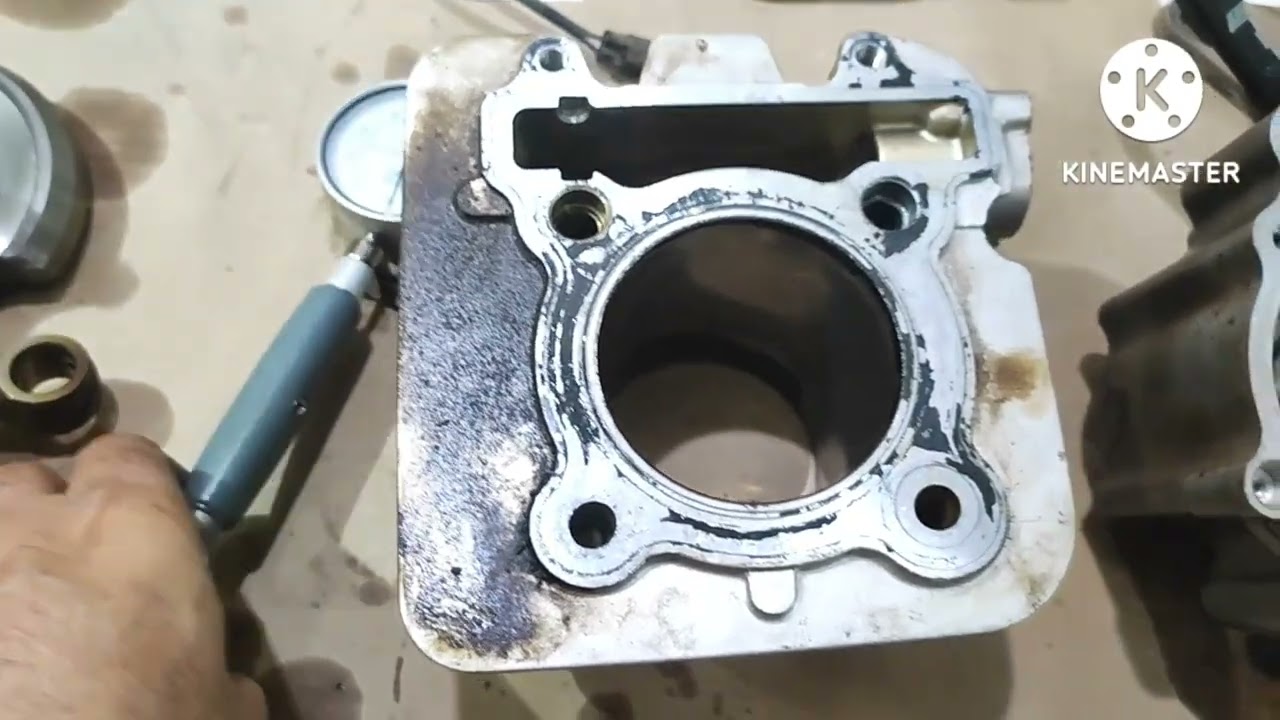 Yamaha XTZ 250z Ténéré  com problema na Biela ! Desmontagem do motor completo ! #barulho
