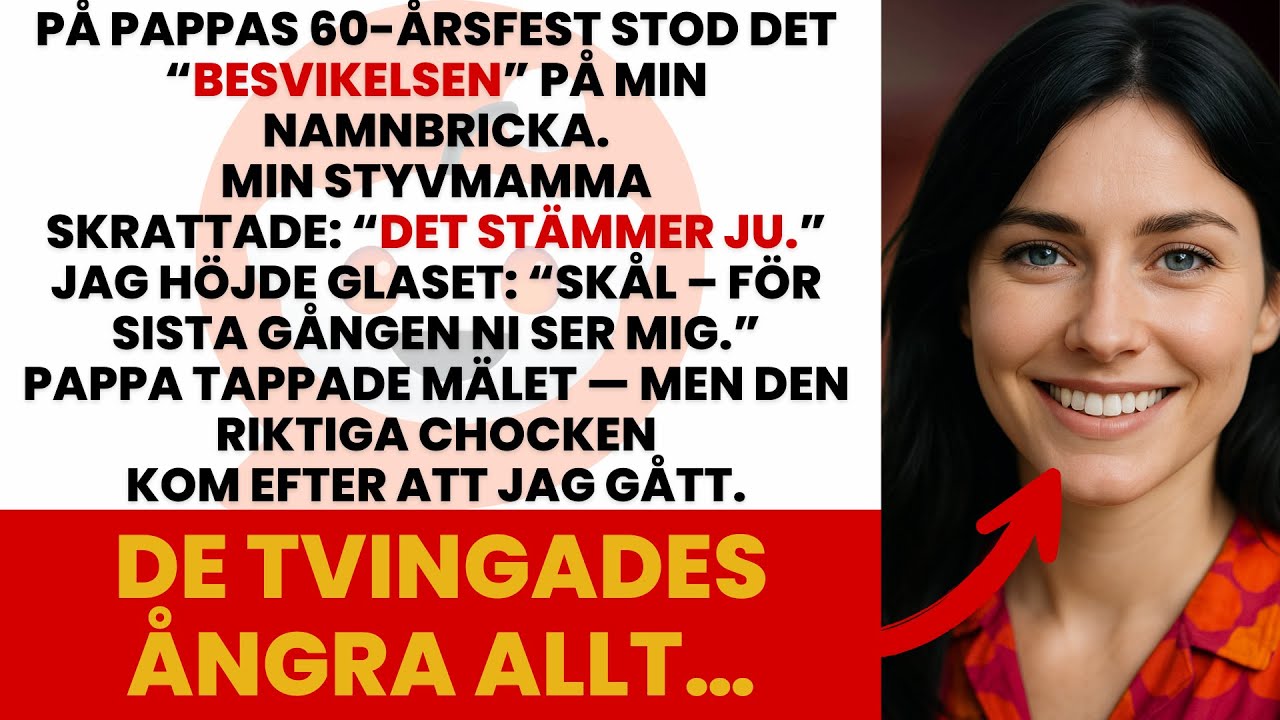 Chock! På pappas 60-årsfest kallades jag ”Familjens besvikelse” — de ångrade allt