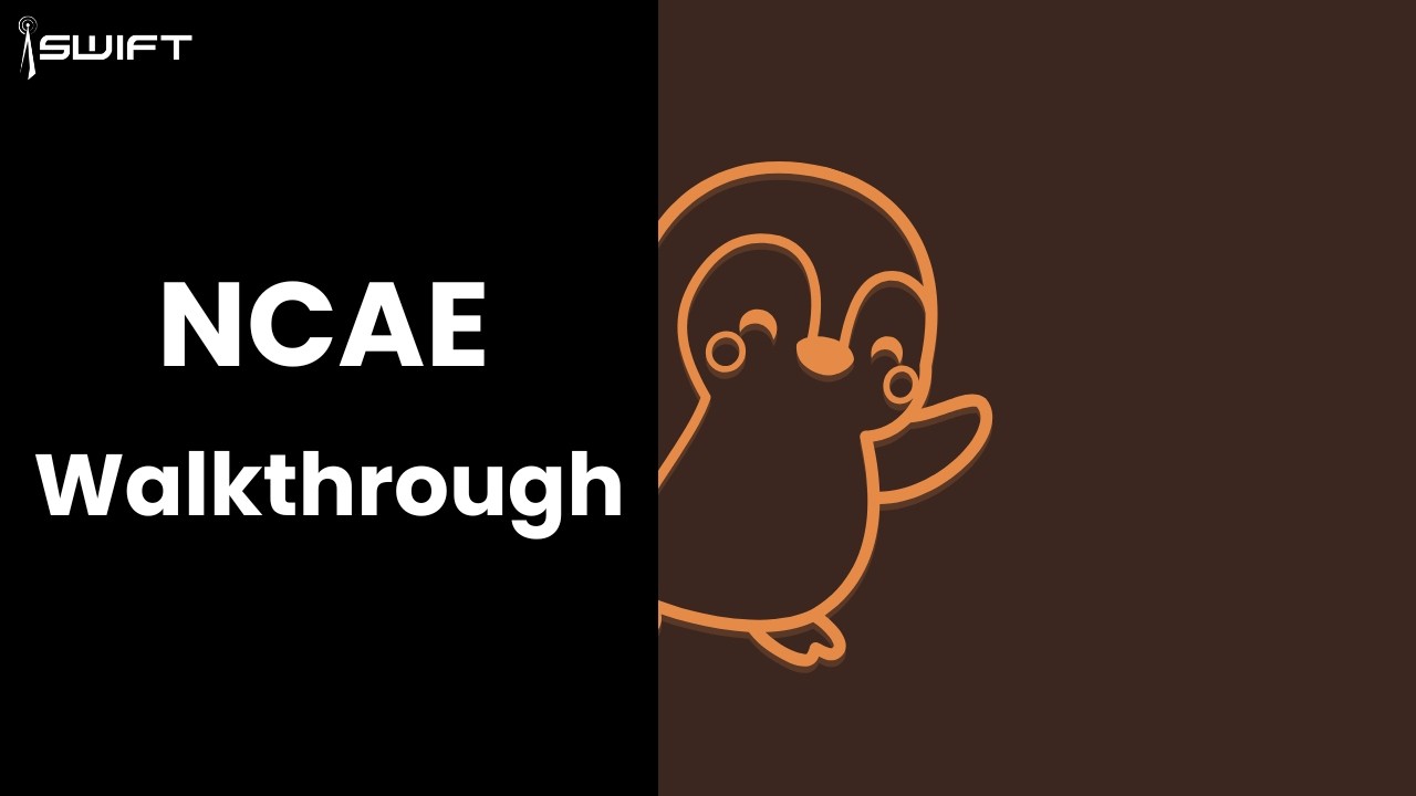 [2/3] NCAE Walkthrough