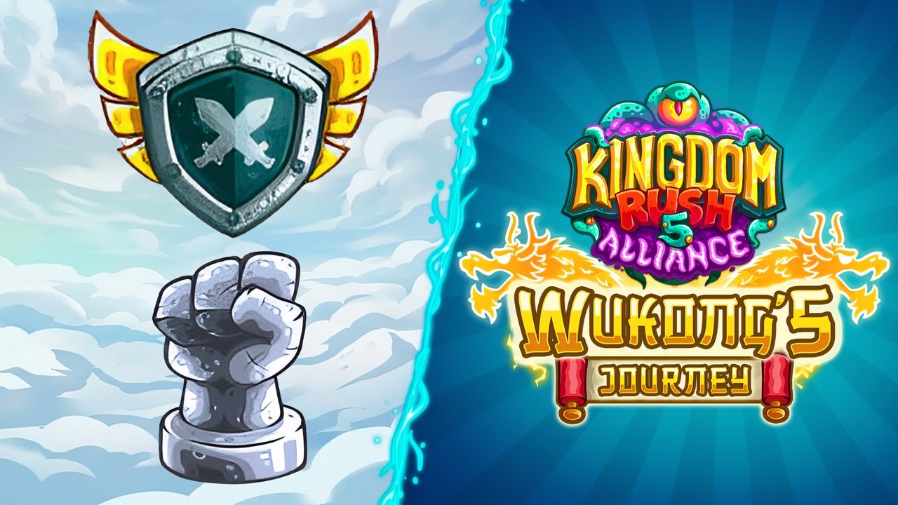 【Wukong's Journey DLC Heroic & Iron impossible】Walkthrough Kingdom Rush 5 Alliance 王國保衛戰5 大聖遊記 英雄和鋼鐵