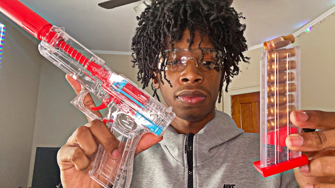 Rubber Bullet Glock Pistol! |Shell Ejecting Glock Gun REVIEW!
