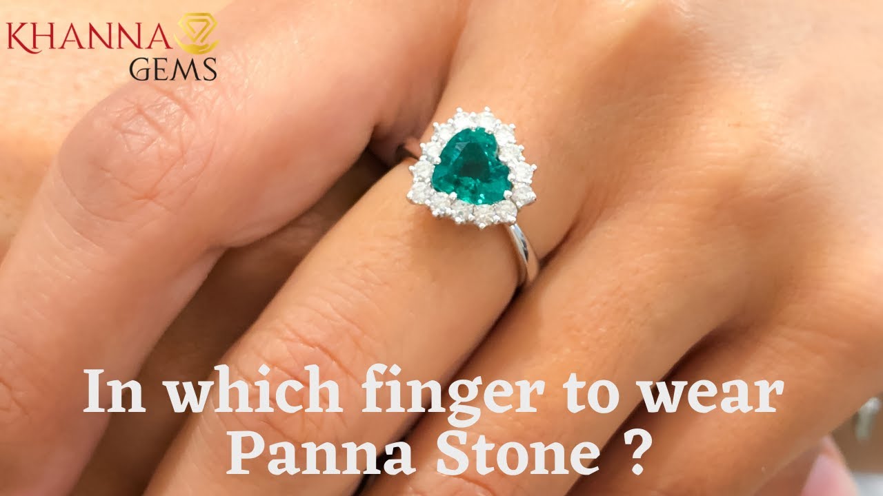 In which finger to wear Panna Stone (Emerald Gemstone)? | पन्ना रत्न किस उंगली में धारण करना चाहिए ?