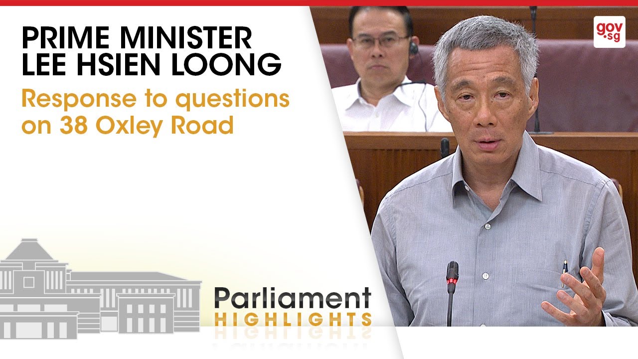 PM Lee’s Closing Statement on 38 Oxley Road