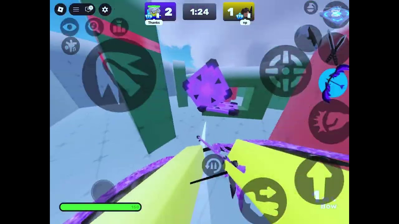 Knife 1v1 with fan