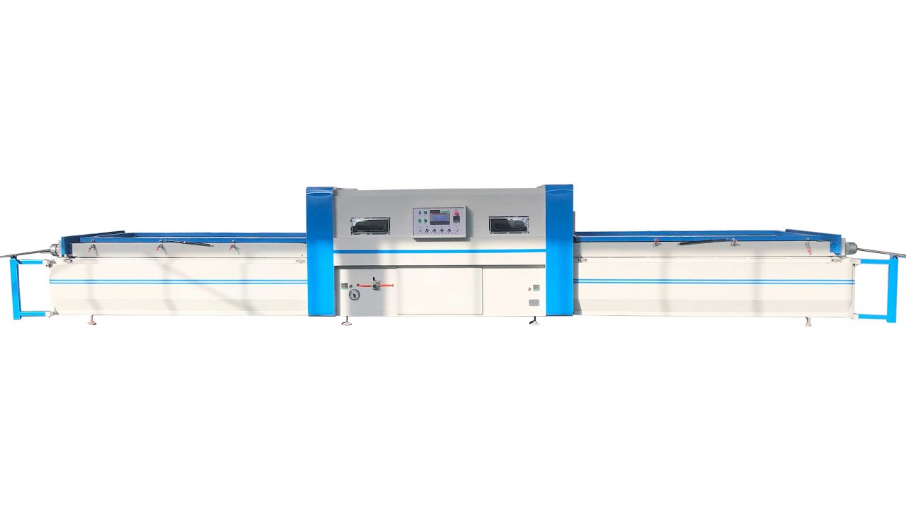 TM2480E-Vacuum laminating press machine with up&down heating