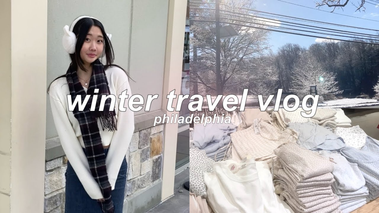 BUSY travel vlog 🌨️: my hometown, family, childhood friends, good food, important msg 🍥