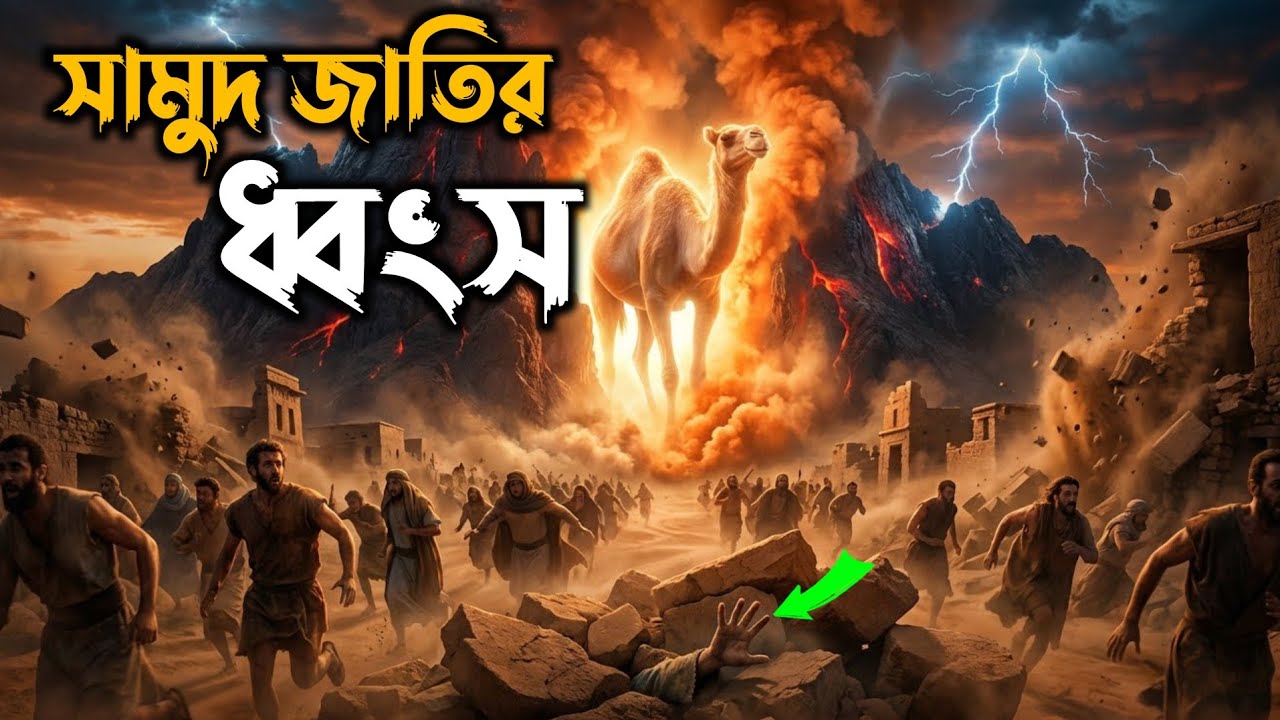 সামুদ জাতির ধ্বংস—একটি মাত্র চিৎকারে… পুরো জাতি নিশ্চিহ্ন! | Quranic Real Story | Thamud Destruction