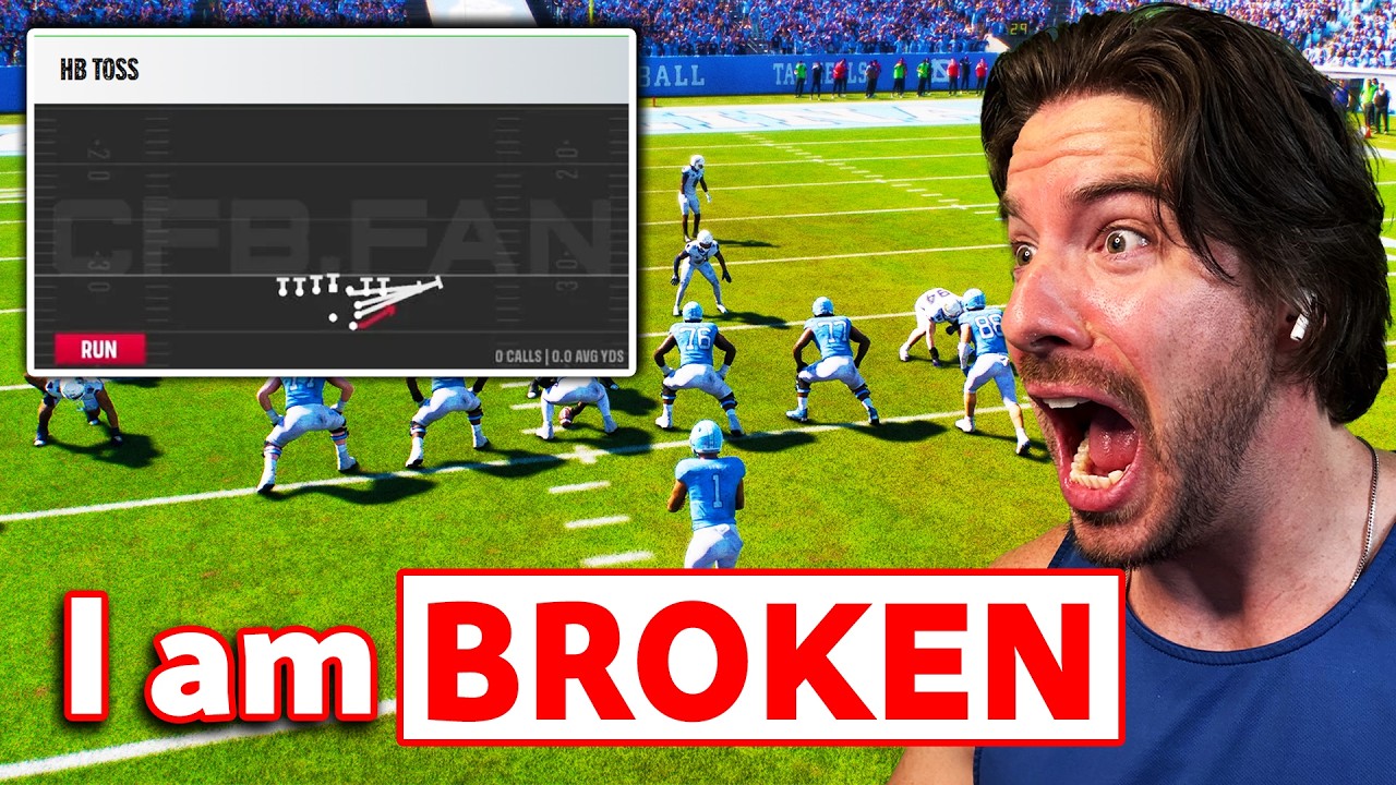 I couldn't stop the most BROKEN play in CFB 27! No Money Spent Ep2