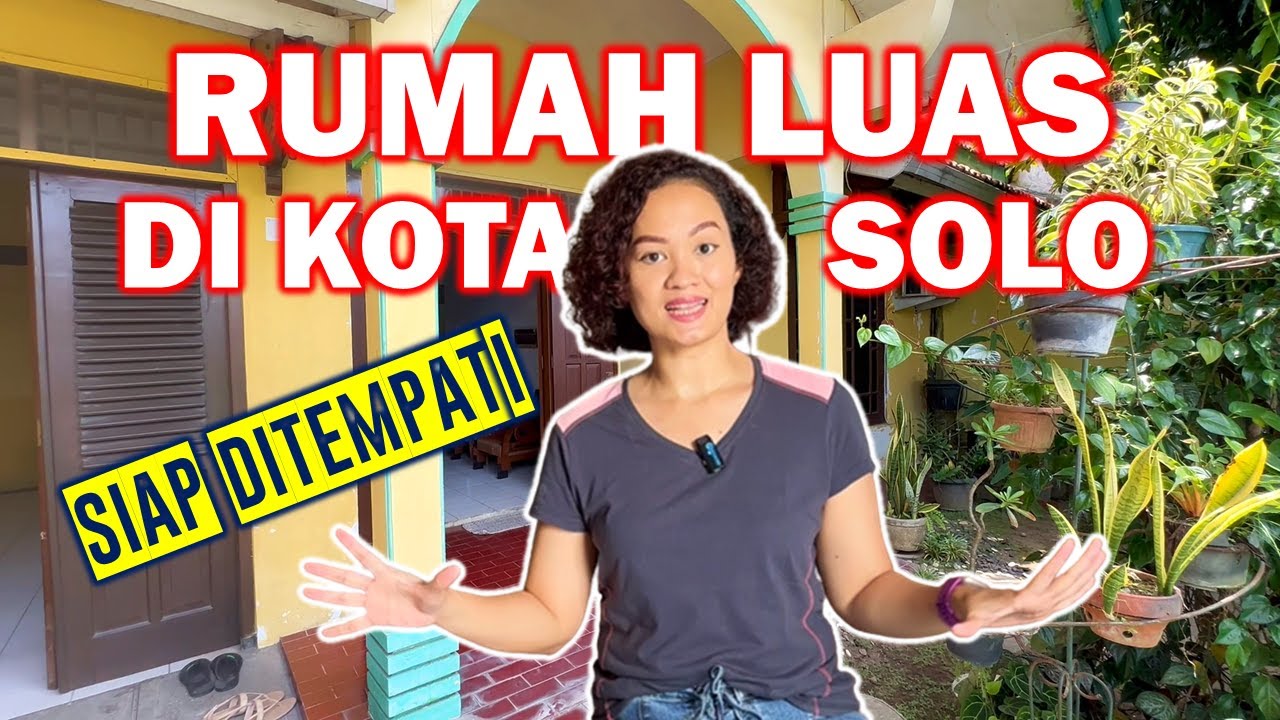 Rumah Luas Tengah Kota SOLO || Siap Ditempati #rumahdijual