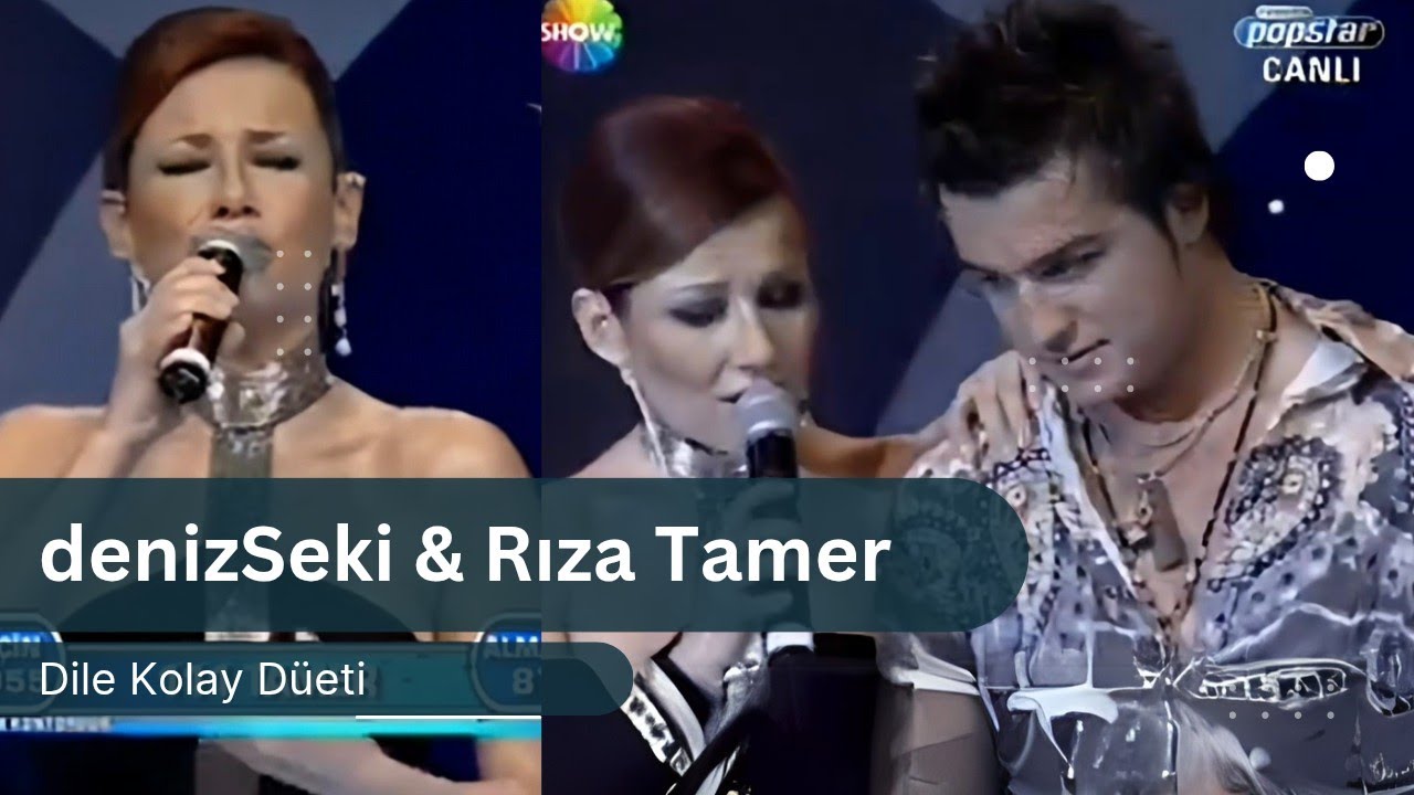 Deniz Seki & Rıza Tamer Düeti - Dile Kolay