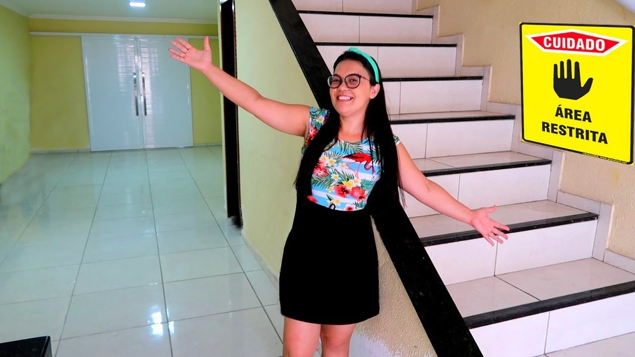 TOUR PELA NOSSA CASA NOVA! COM QUARTO SECRETO