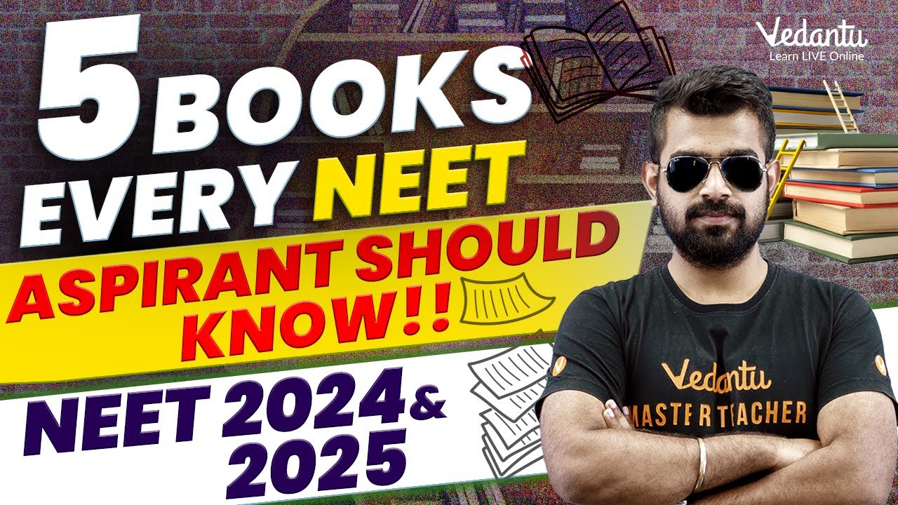 5 книг, которые должен знать каждый абитуриент NEET!! NEET 2024 и 2025 | Шимон Сэр | Vedantu Mast...
