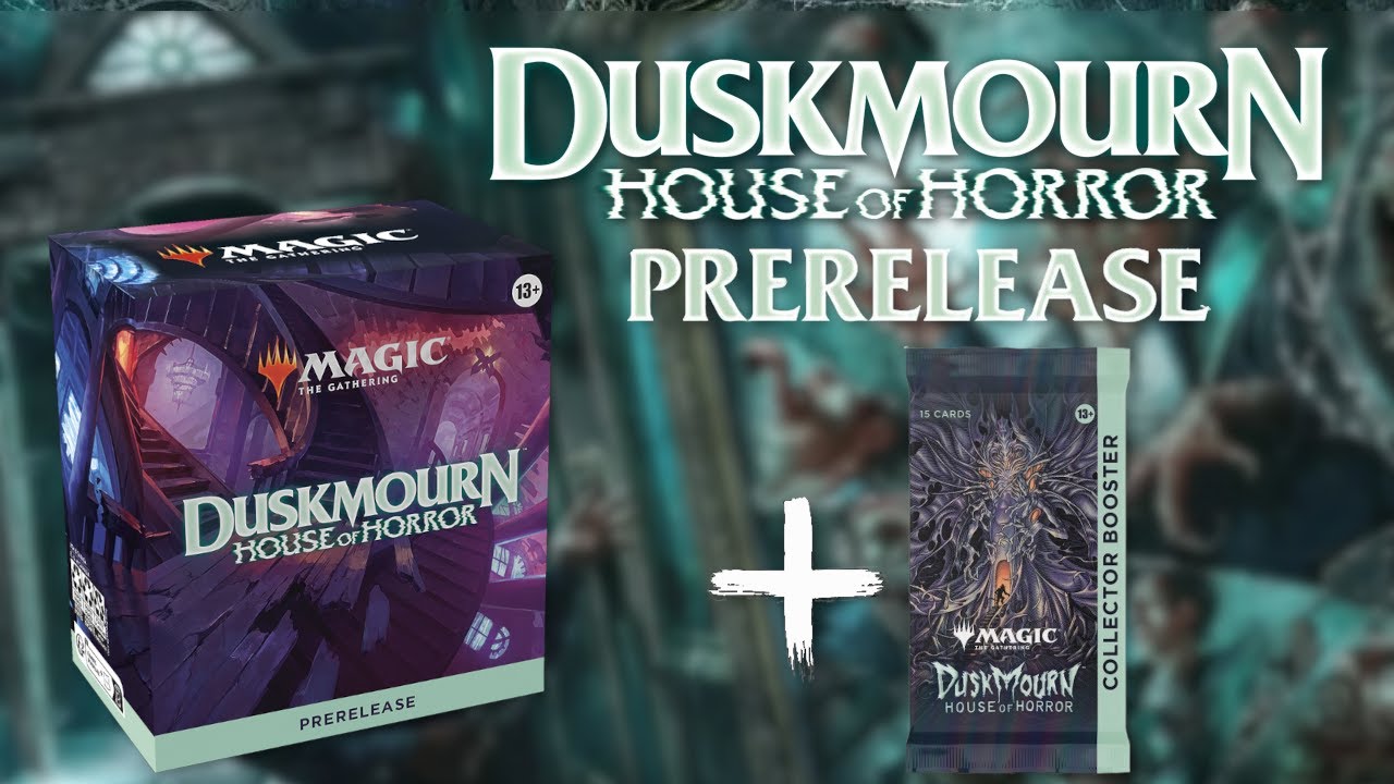 Duskmourn Prerelease + Collector Pack Opening | Magic the Gathering