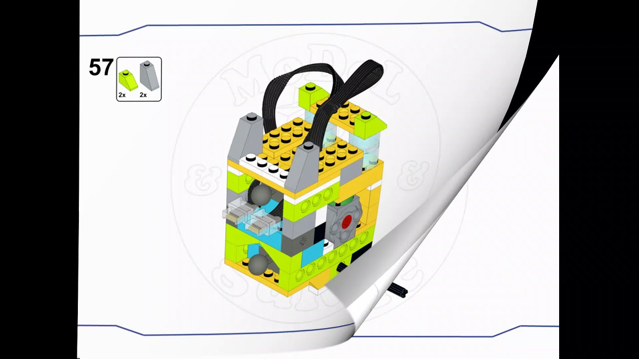 Lego Wedo 2.0 Road Roller - Instruction / Лего Ведо 2.0 - Инструкция