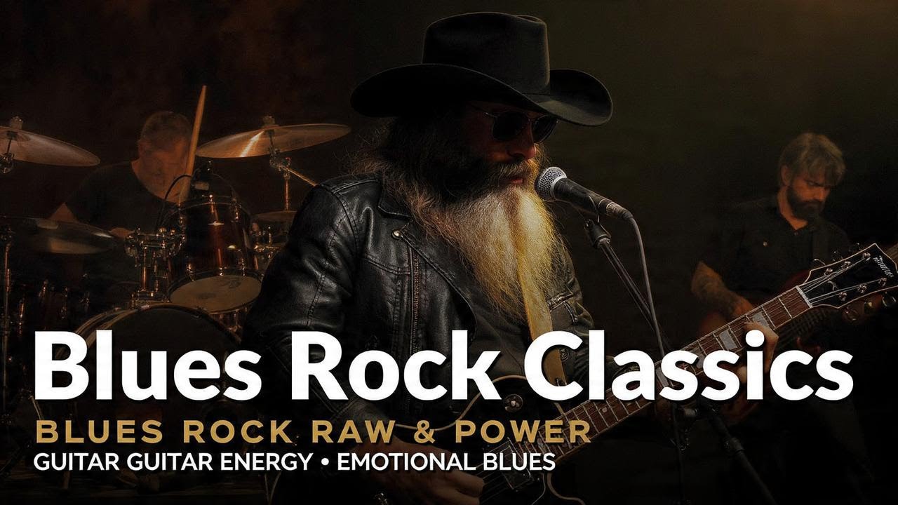 Jimi Hendrix, ZZ Top, Eric Clapton, The Animals Inspired Rock Blues & Soul Ballads