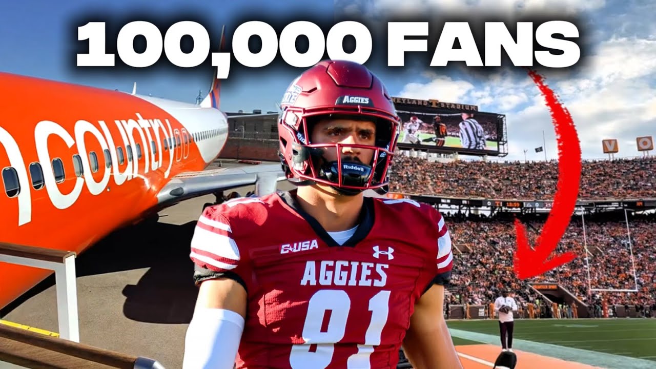 Day In The Life: Travel and Game as a D1 College Football Player