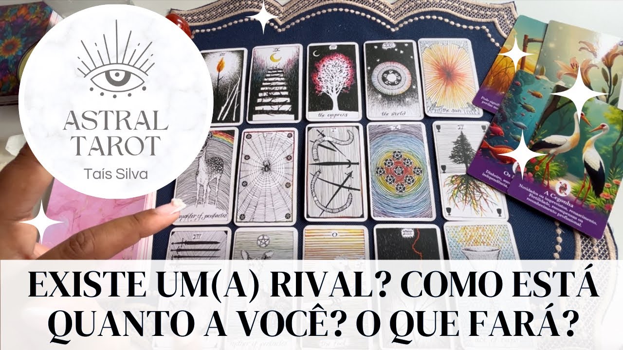 Como ele(a) está em relação a mim? Existe um(a) rival atrapalhando tarô? Qual atitude vai tomar?