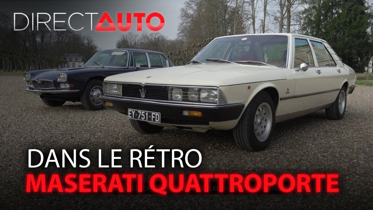 Dans le rétro : La Maserati Quattroporte !