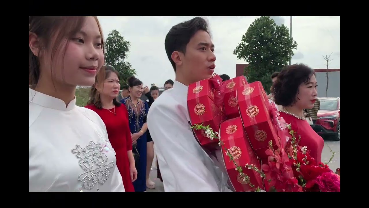 Lễ rạm ngõ và lễ thành hôn của Minh Cường và Quế Anh