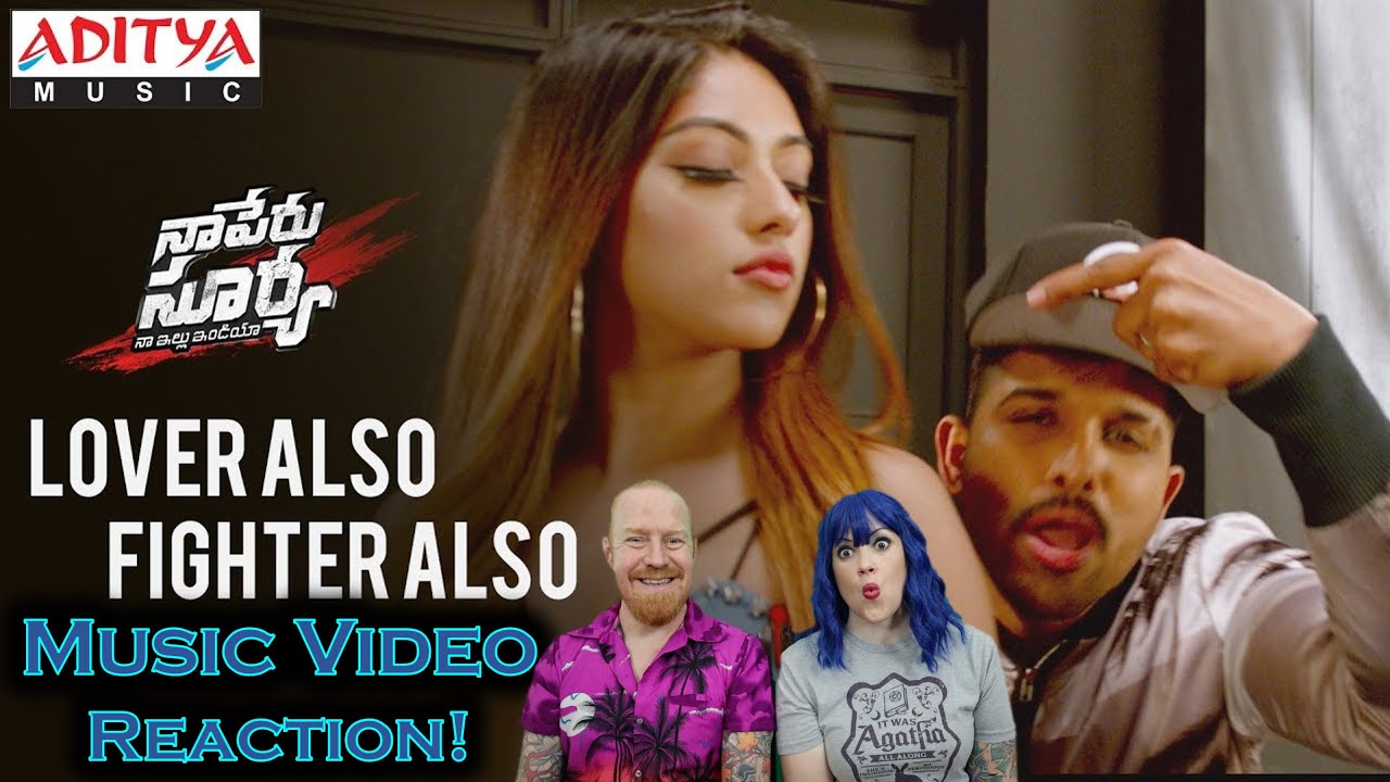 Lover Also, Fighter Also (Allu Arjun, Shekhar Ravjiani, 2018) - British Couple Reacts!