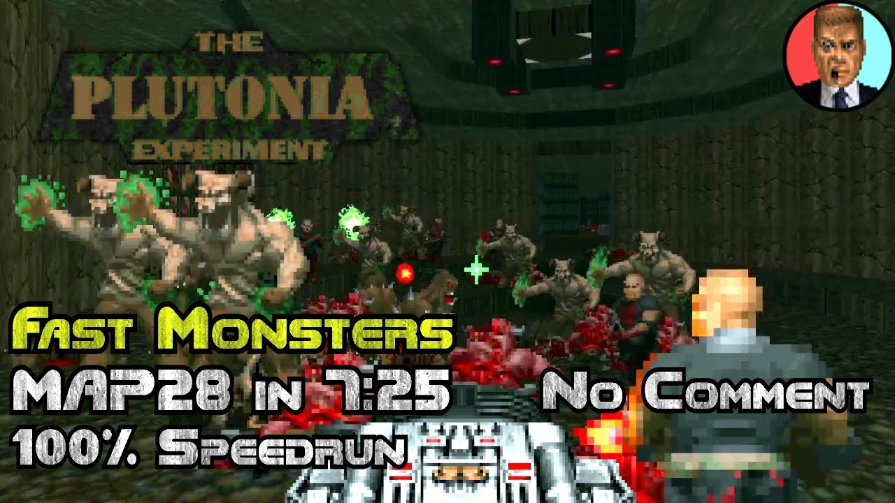 [World Record] UV Fast Speedrun of Plutonia Map 28 in 7:25 {No Comment}