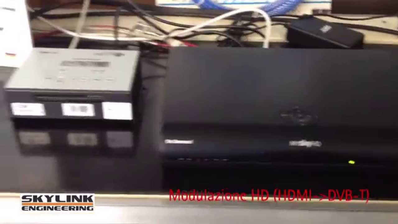 Modulatore HD, HDMI-DVBT