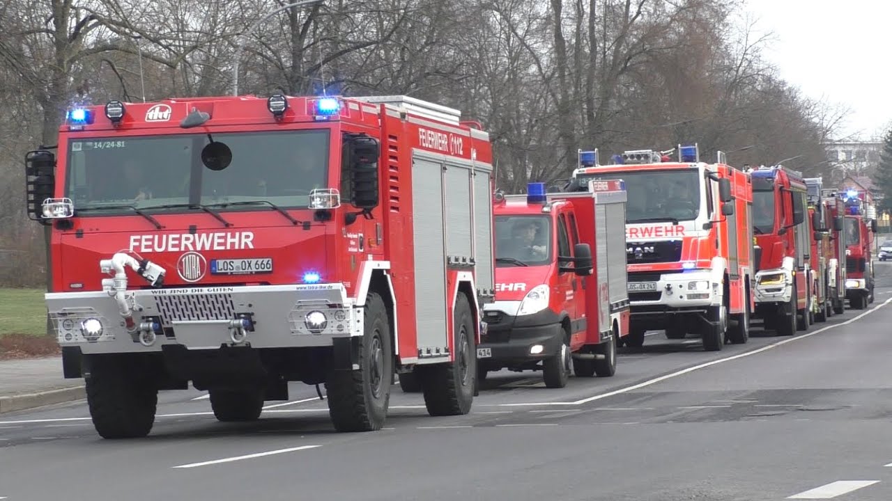 [Fahrtsicherheitstraining🚒🚨] TLF, LF, TM, WLF | FF Fürstenwalde uvm || Feuerwehren LK Oder-Spree |