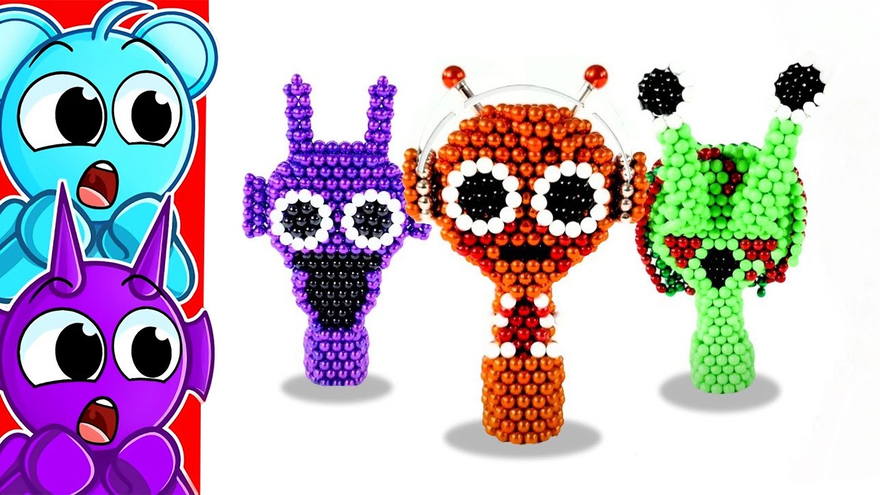 The Most SATISFYING Sprunki Magnet Art