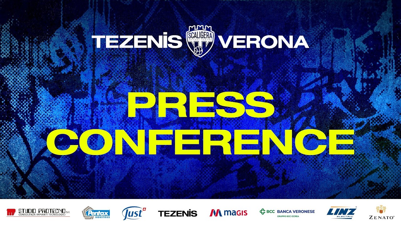 Conferenza stampa Tezenis Verona - Givova Scafati