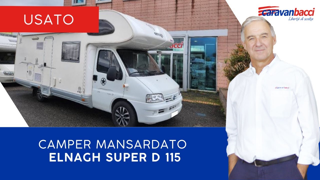 Camper mansardato Elnagh Super D 115 | Usato Garantito