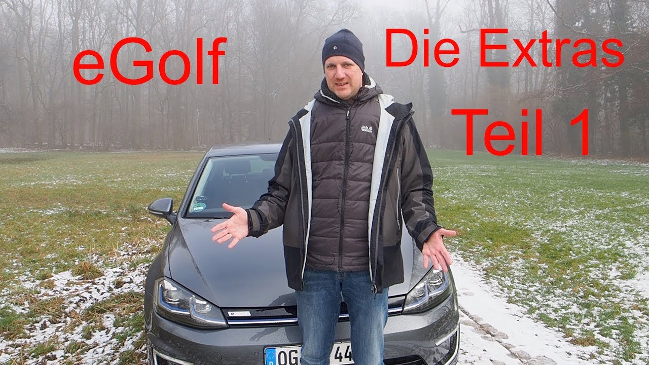 E-Golf die aufpreispflichtigen Extras Teil 1