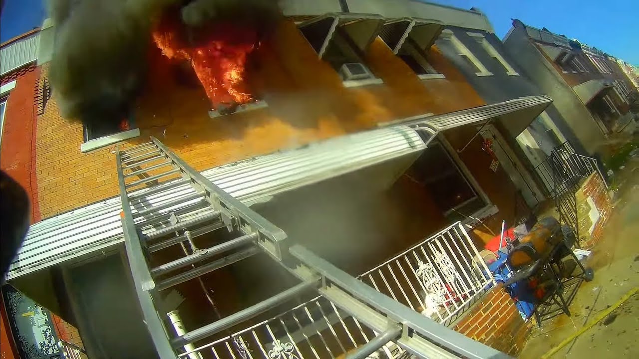 Structure Fire 2800 Bambrey St. North Philadelphia dwelling, front bedroom