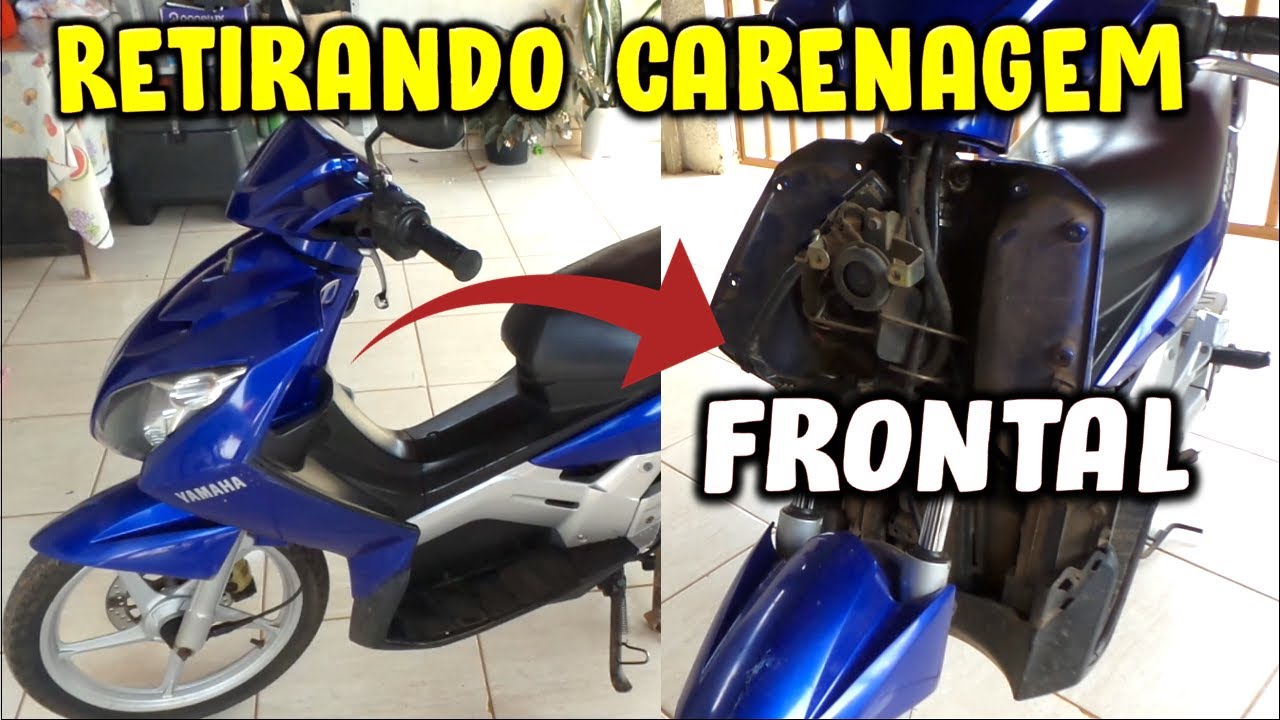 Como Retirar Carenagem Frontal Yamaha Neo 115