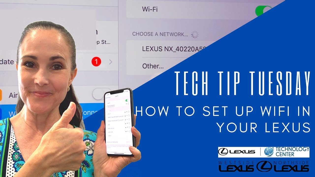 How to Set Up the Wi-Fi Hotspot in Your Lexus - Tech Tip Tuesday