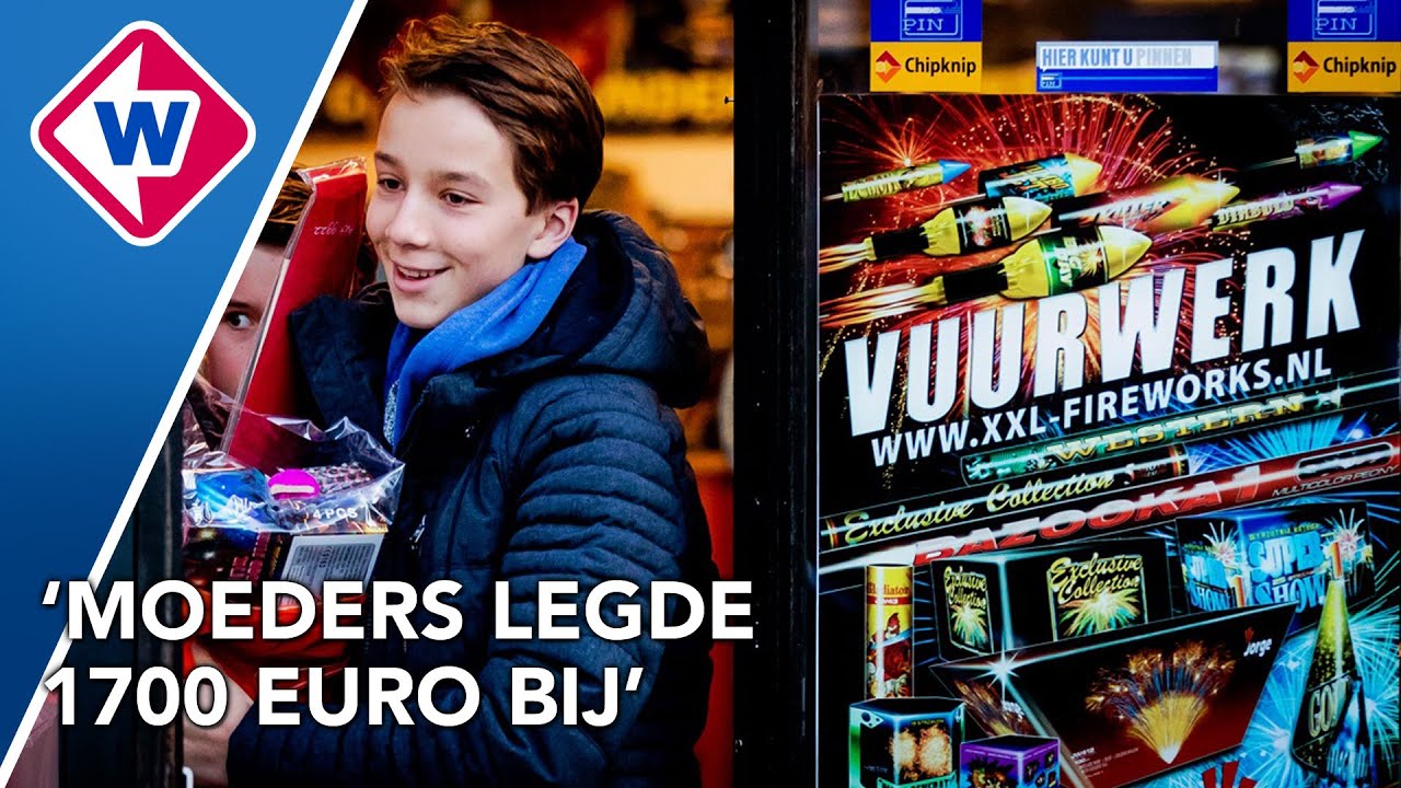 Jongen koopt voor 2.000 euro vuurwerk