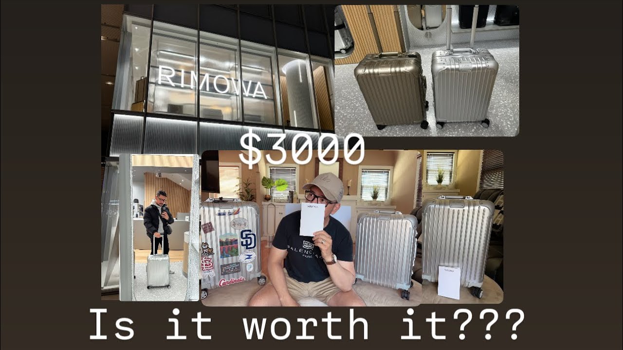 Rimowa Cabin Luggage $1600 - $1500 is it worth it??? #rimowa #luxury #luggage  