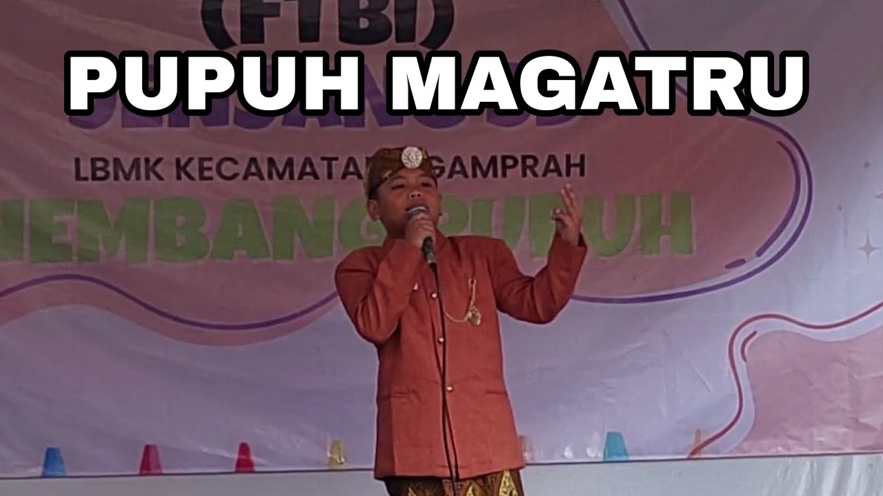 PUPUH MAGATRU - COBA TEGUH NAON NU SUKUNA TILU